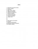 DESCRIPCION DEL PRODUCTO TURISTICO