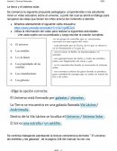 La tierra y el sistema solar