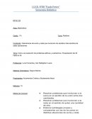 Secuencia matematica 1°