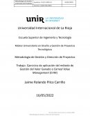 Metodología de Gestión y Dirección de Proyectos