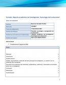 Reporte académico de investigación: Sociología de la educación