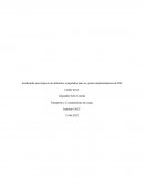 Analizando una empresa de alimentos congelados para su pronta implementación de ISO