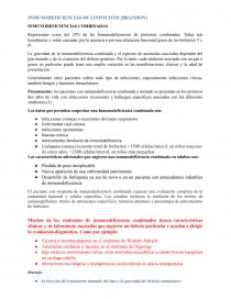 INMUNODEFICIENCIAS DE LINFOCITOS (BRANDON). Página 1