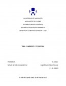 AMBIENTE Y ECOSISTEMA