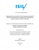 Implementación de una aplicación de chat en línea tawk.to para mejorar la atención de consultas técnicas en la plataforma ISIL+ del instituto San Ignacio de Loyola de Lima Perú en el año 2022