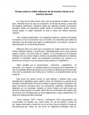 Ensayo sobre las teorias criticas en la practica educativa