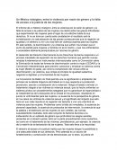 Un México misógino; entre la violencia por razón de género y la falta de acceso a la justicia de las mujeres