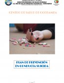 Plan de prevención en conducta suicida