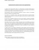 Importancia de la cadena de valor en las organizaciones