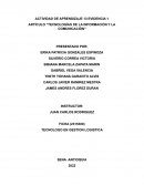 ARTÍCULO “TECNOLOGÍAS DE LA INFORMACIÓN Y LA COMUNICACIÓN”