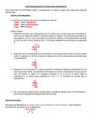 APOYO COMO REALIZAR OPERACIONES MATEMATICAS