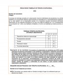 RESULTADOS TAMIZAJE DE TERAPIA OCUPACIONAL