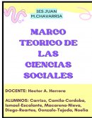 MARCO TEORICO CIENCIAS SOCIALES