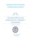 Declaración de los Derechos del Hombre y Ciudadano
