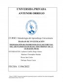 DEGRADACIÓN DE PAVIMENTOS EN EL SECTOR VIAL DEL ASENTAMIENTO HUMANO “POLVORINES” DE LA CIUDAD DE PIURA