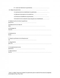 DEGRADACIÓN DE PAVIMENTOS EN EL SECTOR VIAL DEL ASENTAMIENTO HUMANO “POLVORINES” DE LA CIUDAD DE PIURA. Página 4