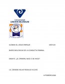 Ensayo: ¿El criminal nace o se hace?