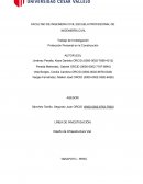 Trabajo de Investigación Protección Personal en la Construcción