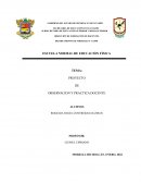 PROYECTO DE OBSERVACION Y PRACTICA DOCENTE