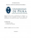 RELACIÓN ENTRE LAS DIMENSIONES DEL E-COMMERCE Y LA COMPRAS IN SITU DE PRENDAS DE VESTIR EN TIENDAS POR DEPARTAMENTO EN EL DISTRITO DE SAN MIGUEL - LIMA METROPOLITANA