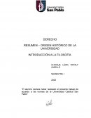 INTRODUCCIÓN A LA FILOSOFÍA