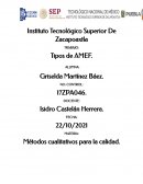 Métodos cualitativos para la calidad