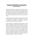 ESTUDIO DEL INCUMPLIMIENTO DE LA OBLIGACIÓN DE MANUTENCIÓN COMO CAUSAL DE PRIVACIÓN DE LA PATRIA POTESTAD