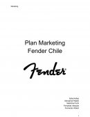 Marketing Plan Marketing Fender Chile