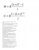 Fórmulas de Anualidad Vencida