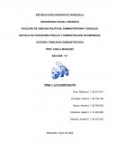 La planificación en una empresa