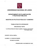 Análisis del Texto de Daniel Jones “La Primera Relación Sexual: papeles, escenas y secuencias”