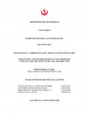 IMPACTO DE LA PUBLICIDAD SEXISTA EN LOS MEDIOS DE COMUNICACIÓN DEL PERÚ ENTRE LOS AÑOS 2000 Y 2020