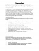 PSICOANALISIS. MECANISMOS DE DEFENSA