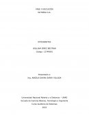 FASE 3 EJECUCIÓN NUTRESA S.A.