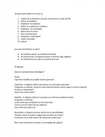 PASOS PARA ELABORAR PLAN RP. Página 1