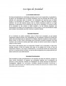 Los tipos de Sociedad: La sociedad tradicional