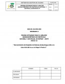 Procedimiento de granulometria