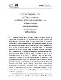 ANALISIS DE LAS PRACTICAS SOCIALES GENOCIDAS. Página 1