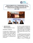 La iniciativa para la Transparencia de las Industrias Extractivas - EITI