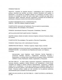 TAREA FINANZAS PUBLICAS. Página 1