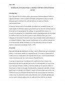 TEORÍAS PLANTEADAS PARA LA RESOLUCIÓN DE CONFLICTOS DE LEYES