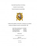 “Análisis del Gasto público en la educación y su incidencia en el crecimiento económico de la Región de Ayacucho en el periodo 2008 – 2018”