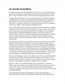 Un mundo maravilloso