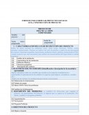 Formato para formulación de proyectos sociales