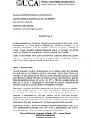 INTRODUCCION A LA INGENIERÍA