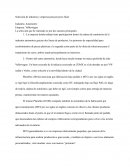 Selección de industria y empresa para proyecto final