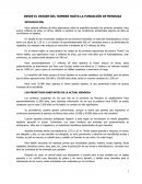 DESDE EL ORIGEN DEL HOMBRE HASTA LA FUNDACIÓN DE MENDOZA