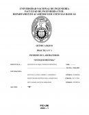 PRÁCTICA Nº 1 INFORME DE LABORATORIO: “ESTEQUIOMETRIA”