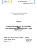 El japones que estrello el tren para ganar tiempo
