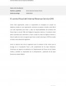 El control fiscal del Internal Revenue Service (IRS